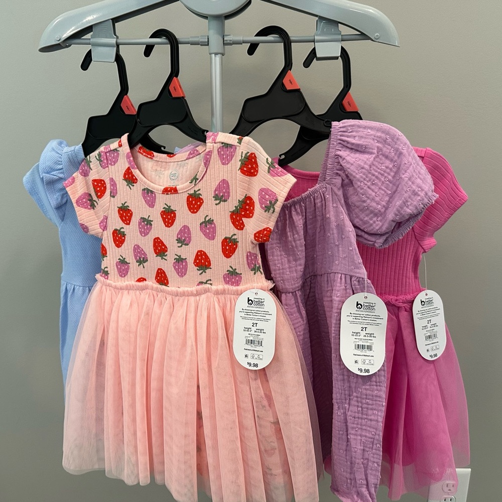 Bundle of 4 dresses NWT size 2T